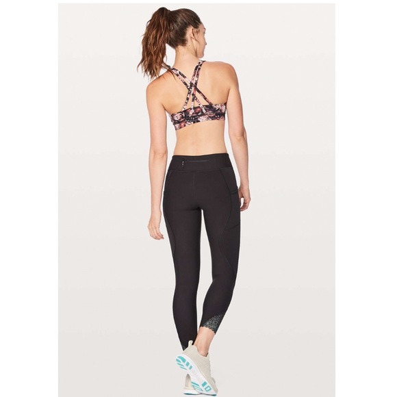 Lululemon Energy Bra Nulux- Peony Multi - Picture 3 of 5